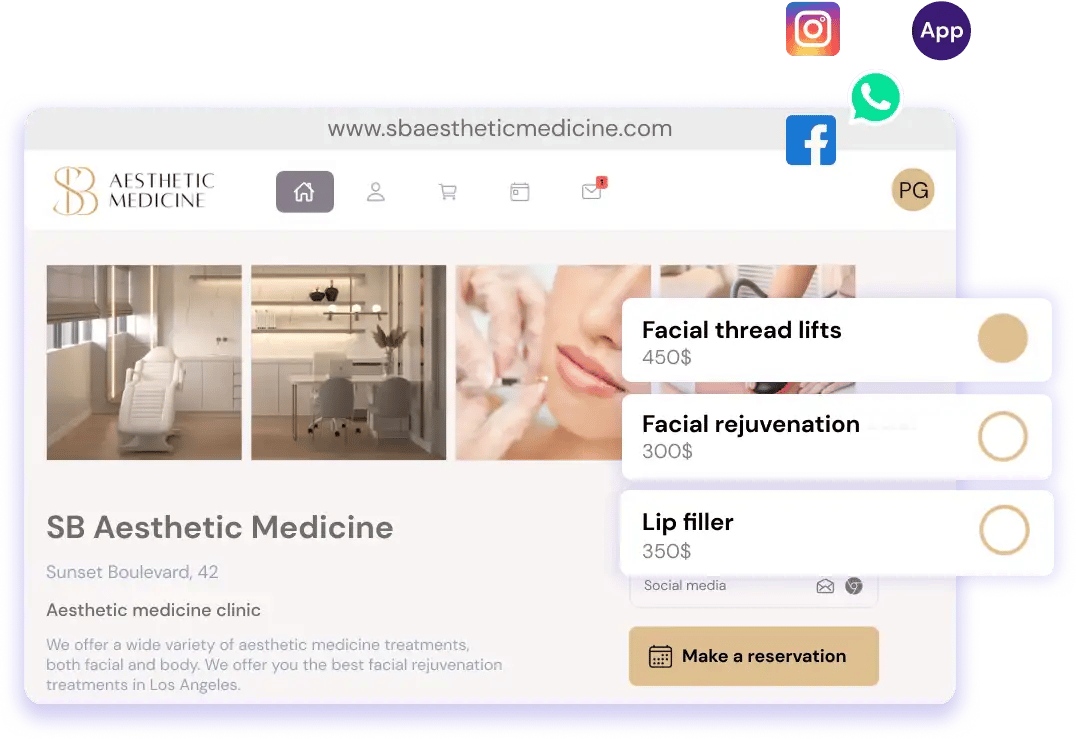 booking appointments from any online channel