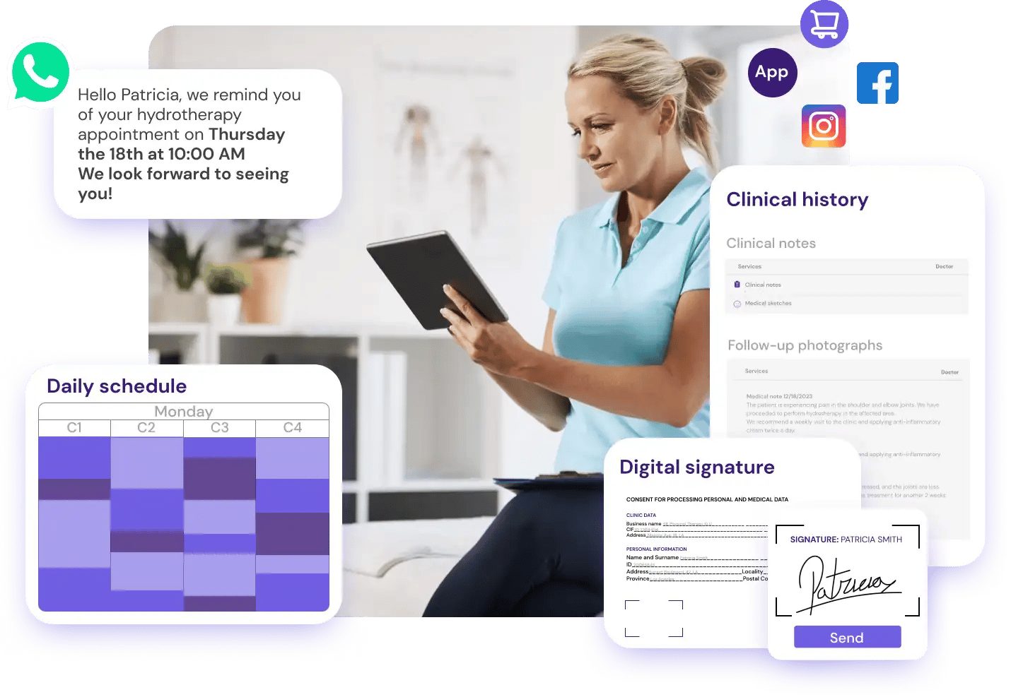Physiotherapy clinic software