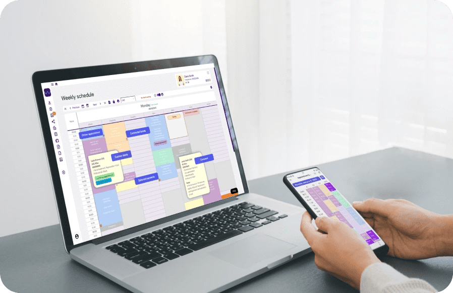 Smart appointment management in your physiotherapy clinic