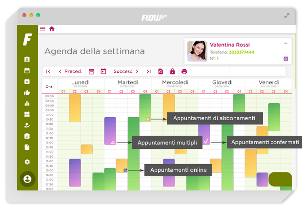 software di gestione e marketing per estetica - gestionale per clinica - agenda online - gestione di clienti