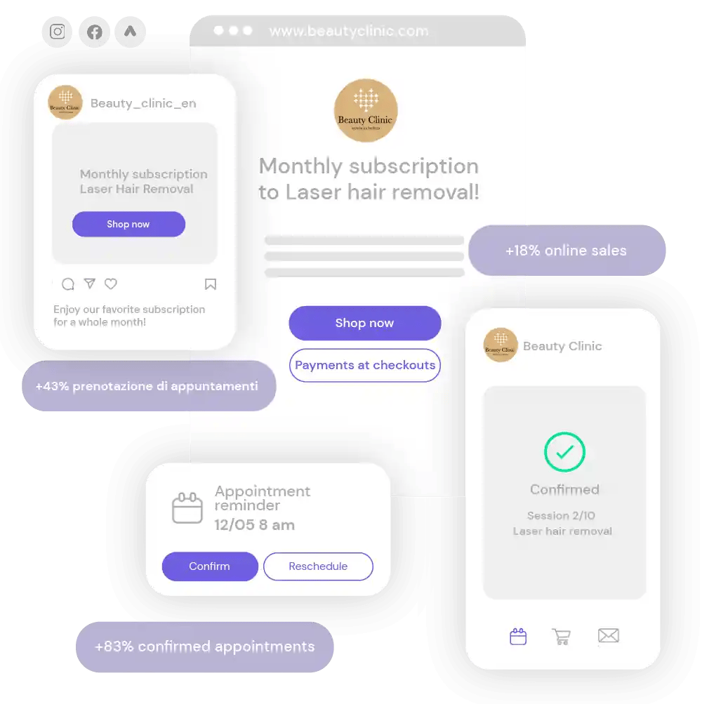 Connect with your audience through their favorite channels