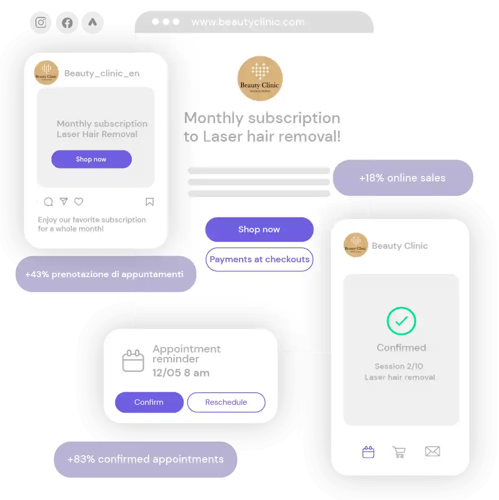 Connect with your audience through their favorite channels
